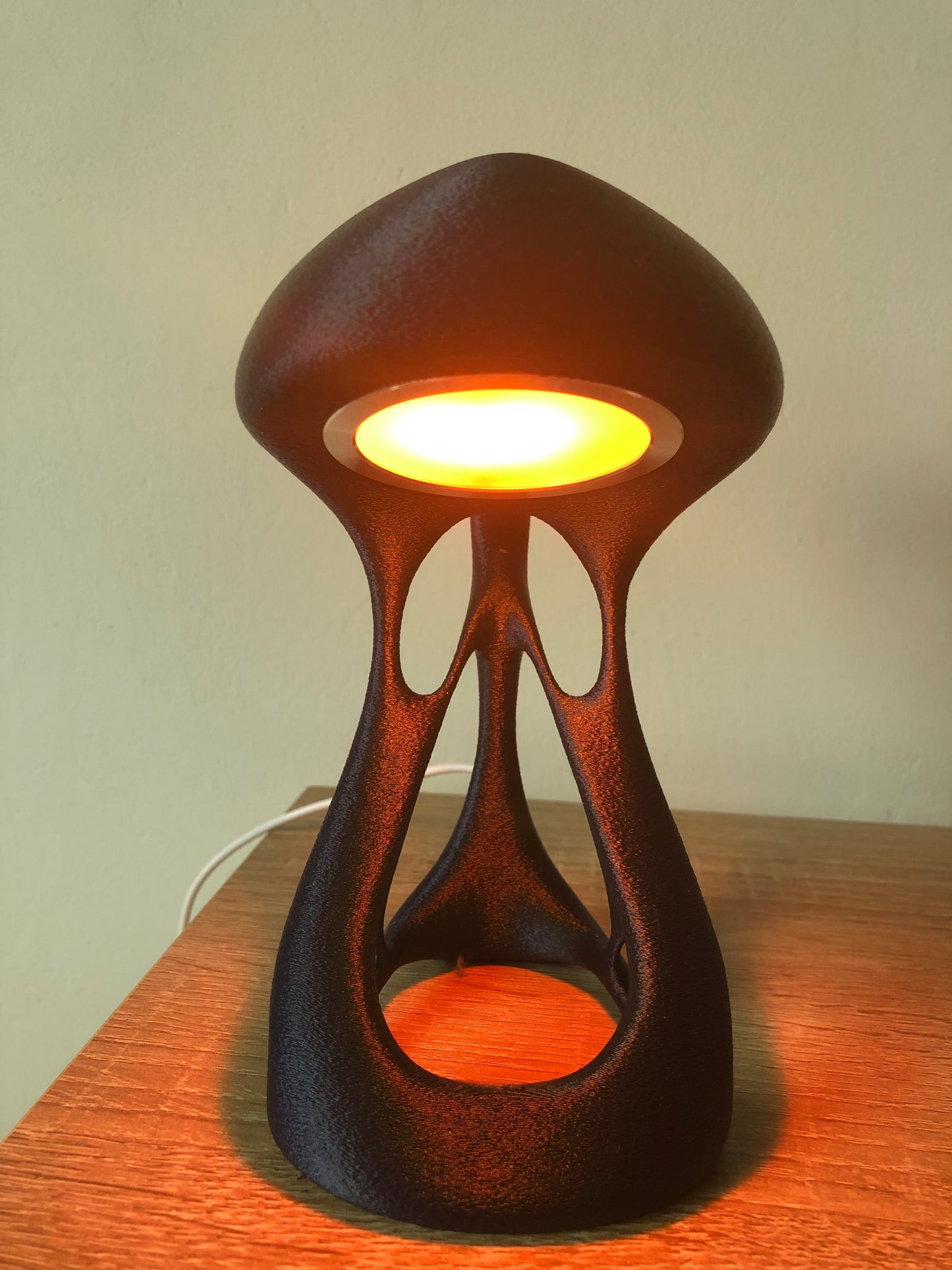 Lampe d'appoint de bureau 12 couleurs (petite) Télécommande et piles incluses