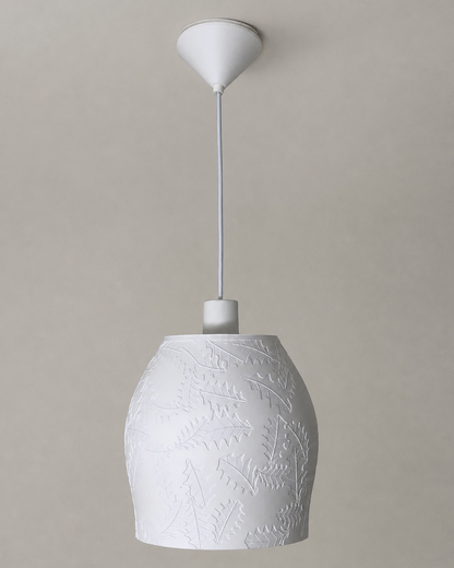 Abat-jour Sculpté — Feuille de Chêne