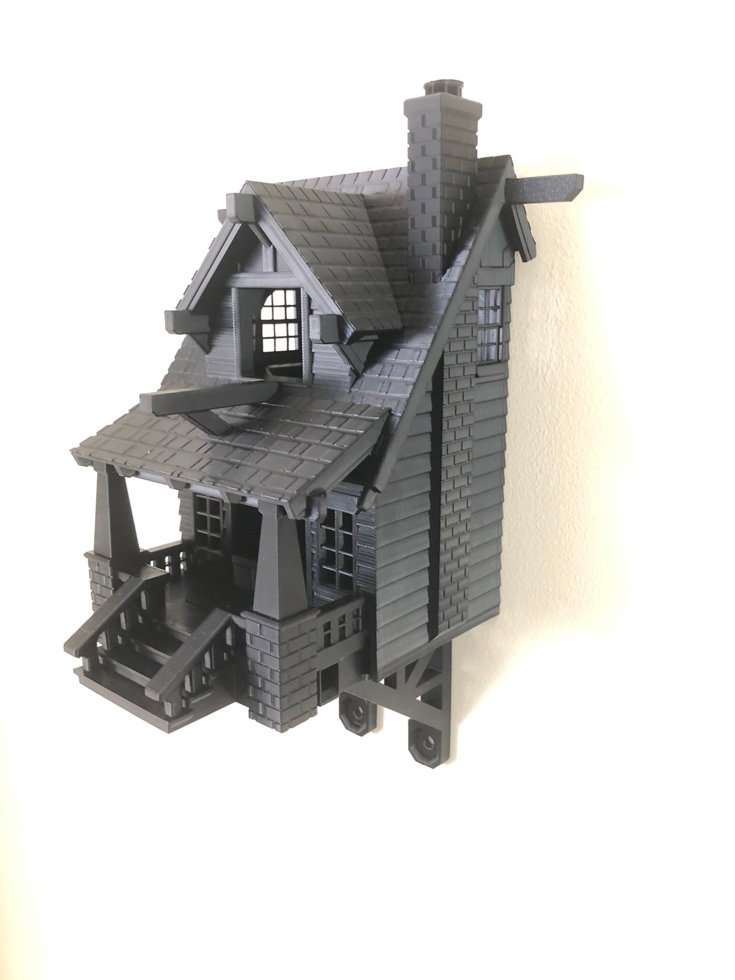 Nichoir oiseaux extérieur durable – Bungalow design en ASA - Jardin & mésanges