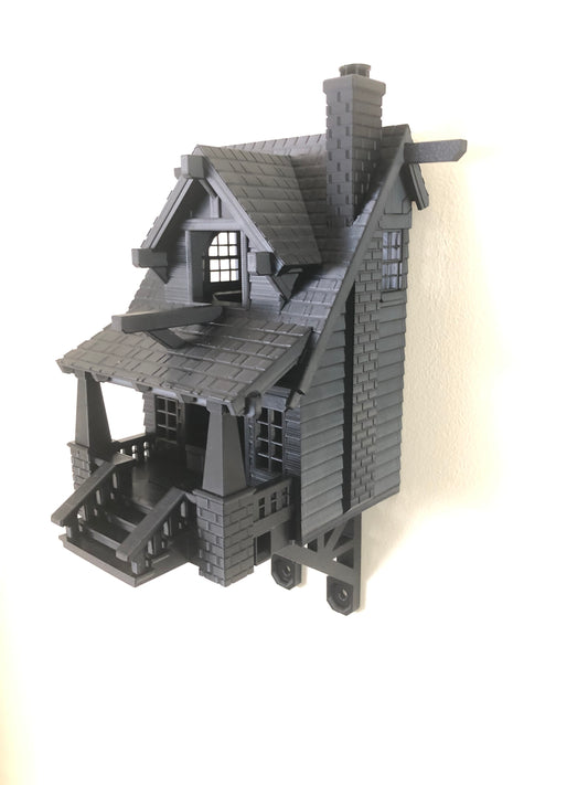 Nichoir oiseaux extérieur durable – Bungalow design en ASA - Jardin & mésanges