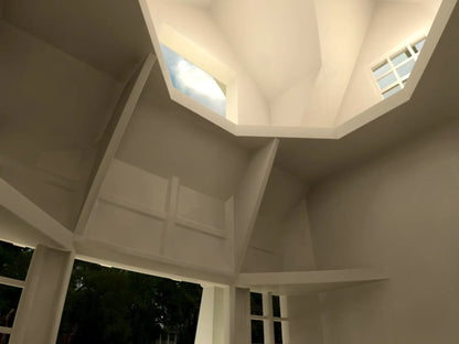 Nichoir oiseaux extérieur durable – Bungalow design en ASA - Jardin & mésanges